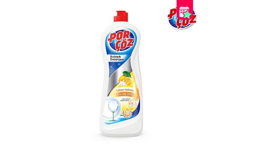 Porçöz Lemon Hand Dishwashing Detergent 675 ml