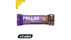 3'lü Fellas Duble Kakao Protein Bar 32 g Paketi