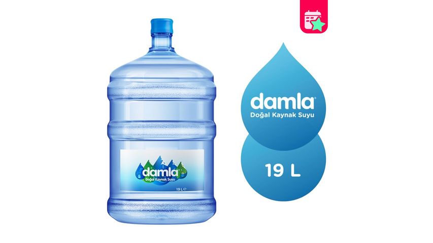 Damla Non-returnable Carboy Water 19 L