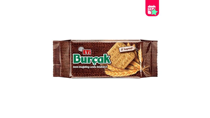 Eti Burçak Whole Wheat Flour Biscuits 131 g