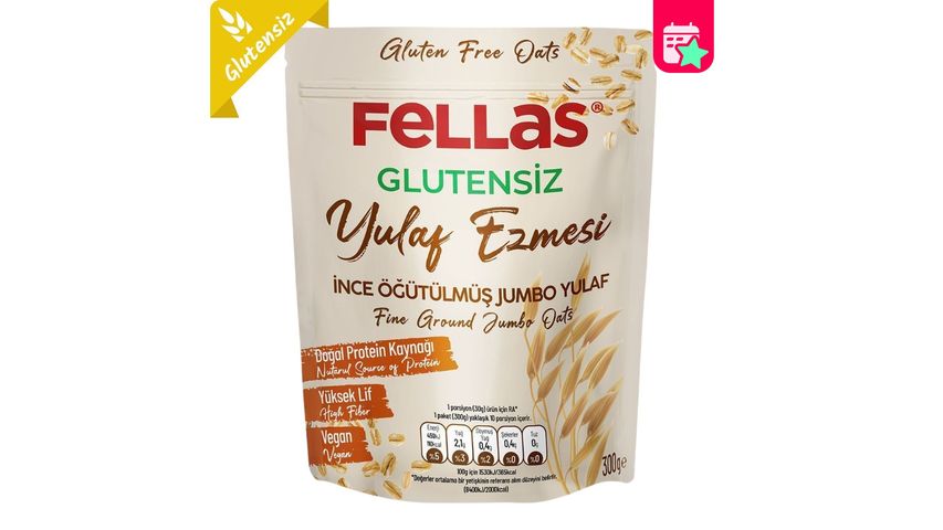 Fellas Gluten-Free Oatmeal 300 g