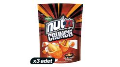 3'lü Nutzz Crunch İsli Barbekü Aromalı 82 g Paketi