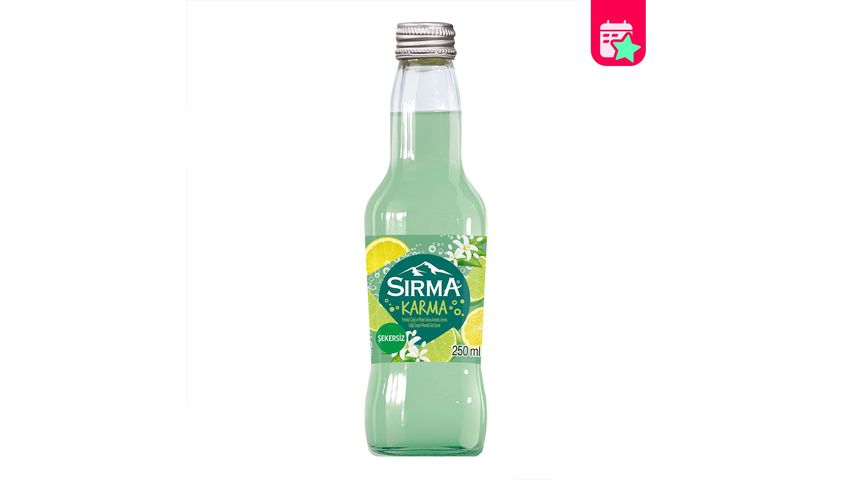 Sırma Mixed Orange Blossom & Lime Flavored Natural Mineral Water 250 ml