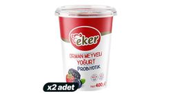 2x Eker Forest Fruits Probiotic Yogurt 400 g Bundle