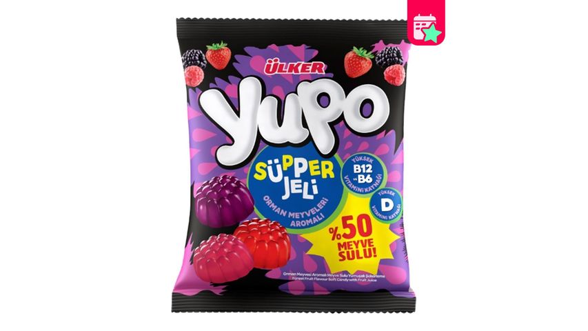 Ülker Yupo Super Gel with Vitamin B&D 64 g