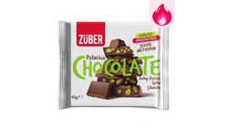 Züber Milk Chocolate with Pistachios 42 g