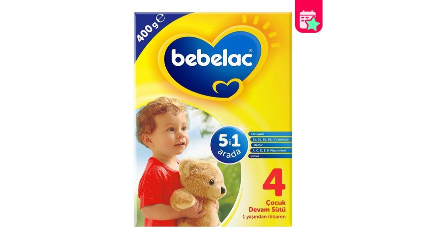 Bebelac 4 Growing-up Milk 1 Year+ 400 g