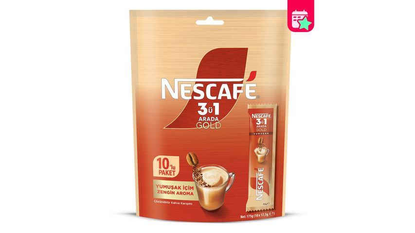 Nescafé 3 in 1 Gold Mild 10 Sachets