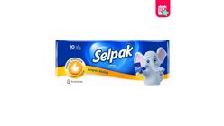 Selpak® Lotion Tissue 10 Pieces - 4 Ply