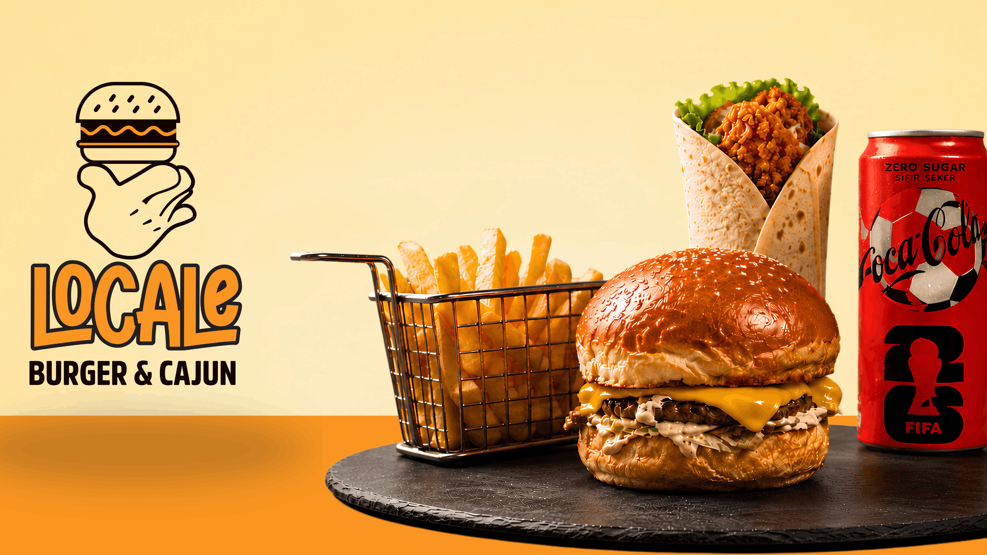 Locale Burger & Cajun vendor logo