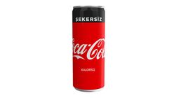Coca-Cola Şekersiz Kutu Gazlı İçecek 330 ml