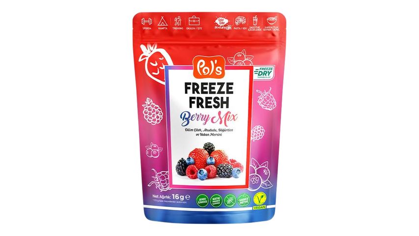 Pol's Freeze Fresh Berry Mix 16 g
