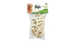 Single Beyaz Press Kopek Odul Kemigi 5 cm 25 Adet