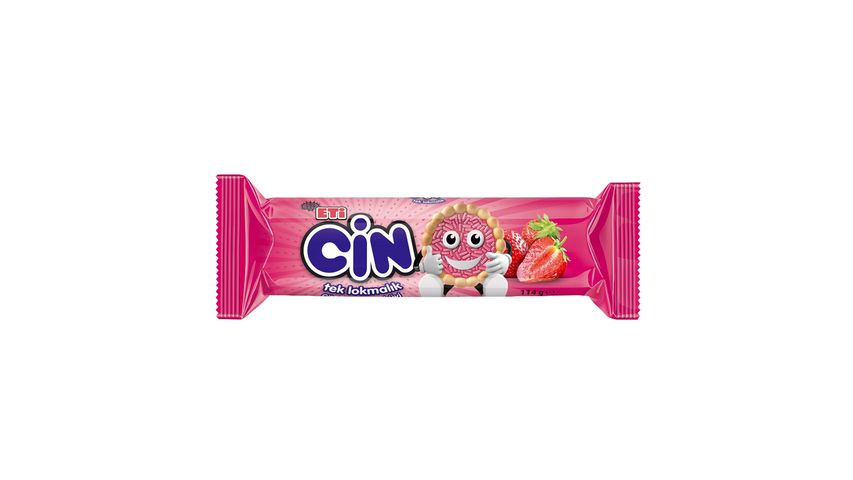 Eti Gin Strawberry Sauce Biscuits 114 g