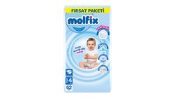 Molfix Bebek Bezi Maxi 4 Beden 7-14 kg 62'li