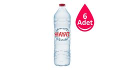 Hayat Water PET Bottle 6 x 1.5 L