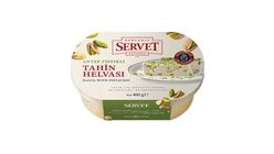 Servet Şeker İlavesiz Antep Fıstıklı Tahin Helvası 400 g