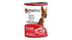 Alpha Fox Kırmızı Etli Yetişkin Köpek Konserve Maması 400 g