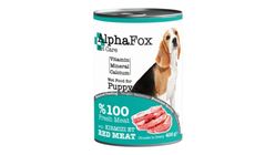 Alpha Fox Kırmızı Etli Yavru Köpek Konservesi 400 g