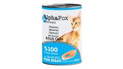 Alpha Fox Balık Etli Kedi Konservesi 400 g