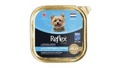 Reflex Plus Ringa Balıklı & Karidesli Mini ve Küçük Irk Yetişkin Parçacıklı Köpek Konservesi 85 g