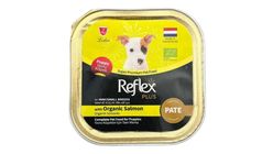 Reflex Plus Organik Somon Balıklı Kıyılmış Küçük Irk Konserve Yavru Köpek Maması 85 g
