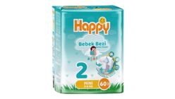 Happy Mini Diaper No: 2 60 pcs