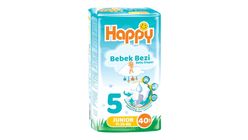 Happy Junior Diaper No: 5 40-Pack