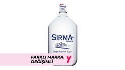 Sırma Glass Water Carboy 15 L + Different Brand Exchange