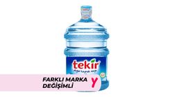Tekir Damacana Su 19 L + Farklı Marka Değişimi