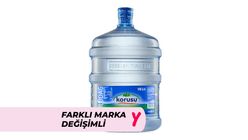 Korusu Damacana Su 19 L + Farklı Marka Değişimi
