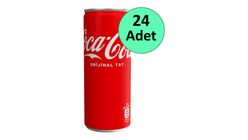 Coca-Cola Kutu Gazlı İçecek 24 x 330 ml