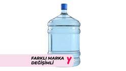 Davraz Damacana Su 19 L + Farklı Marka Değişimi