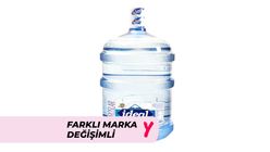 İdeal Damacana Su 19 L + Farklı Marka Değişimi