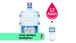 Abant Damacana Su 19 L + Pet Şişe Su 12 x 1.5 L