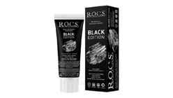 Rocs Toothpaste Black Edition Charcoal Whitening 60 ml