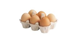 Organic Brown Eggs 6 pcs