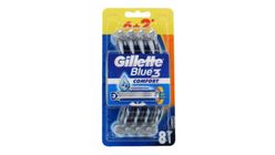 Gillette Blue3 Comfort Disposable Razor 8 Pieces
