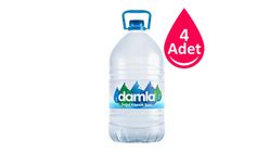 Damla Water PET Bottle 4 x 5 L