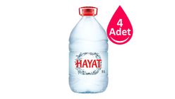 Hayat Pet Şişe Su 4 x 5 L