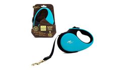 Doggie Otomatik Uzatma Tasması Soft Mavi S 15 kg 5 m