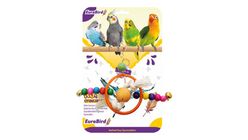 Eurobird Boncuklu Halka Kuş Oyuncağı 15x17 cm