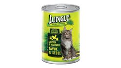 Jungle Tavuklu & Sebzeli Yaş Kedi Maması 415 g