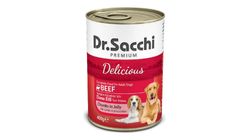 Dr.Sacchi Sığır Etli Yetişkin Köpek Konservesi 400 g