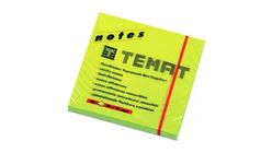 Temat Yeşil Yapışkanlı Not Kağıdı 75x75 mm 80 Yaprak