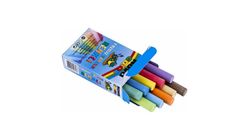 Nova Color Tozsuz Tebeşir Renkli 10'lu