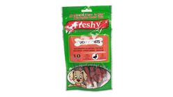 Freshy Ducky Twists Ördek Kaplı Sütlü Burgu Köpek Ödül Maması 90 g