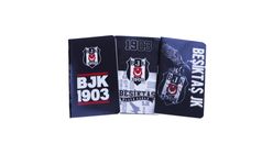 Beşiktaş Karton Kapaklı Çizgili Bloknot 32 Yaprak 8x12 cm