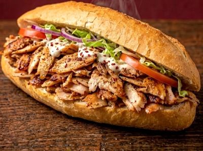 Yarım Tavuk Döner Ekmek Arası (50 g)