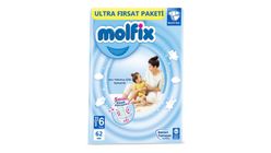 Molfix No: 6 XL Bebek Bezi 15+ kg 62'li